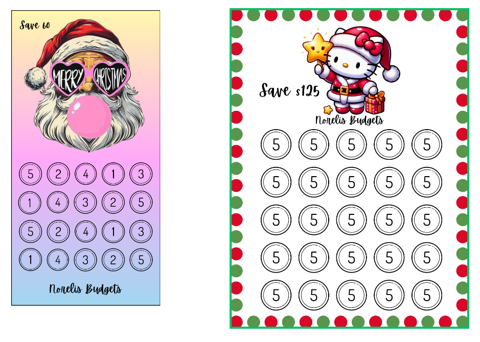 Christmas Savings Bundle 2025- DIGITAL DOWNLOAD