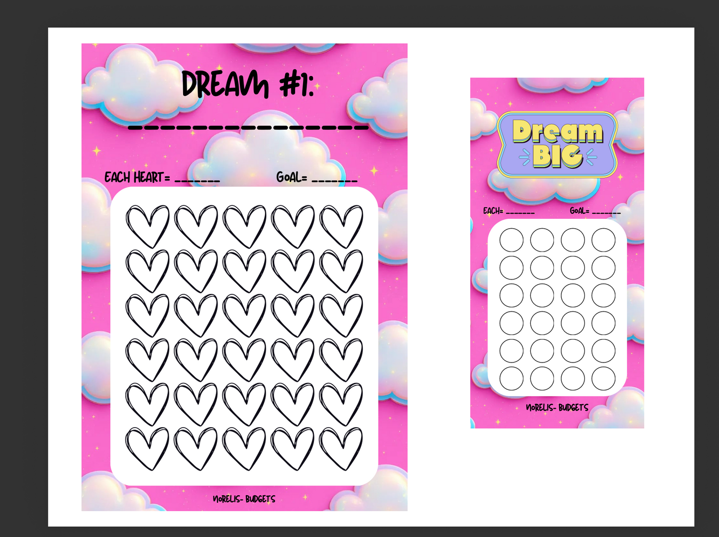 Saving for My Dreams- Long Term Edition (DIGITAL DOWNLOAD)