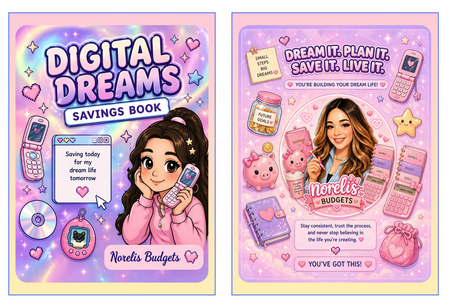 Digital Dreams Savings Book- DIGITAL DOWNLOAD
