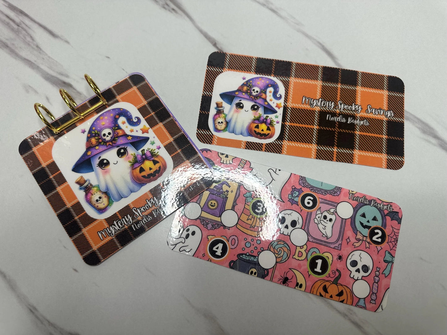 Mini Spooky Mystery Savings Book