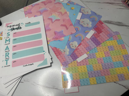 A5 Printed Budget Planner and A5 Divider Tabs