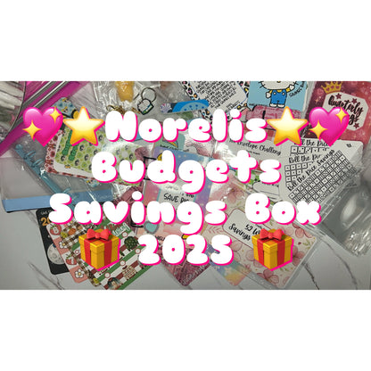 Norelis Budgets Savings Box 2025 - PRE ORDER NOW ships December 1st