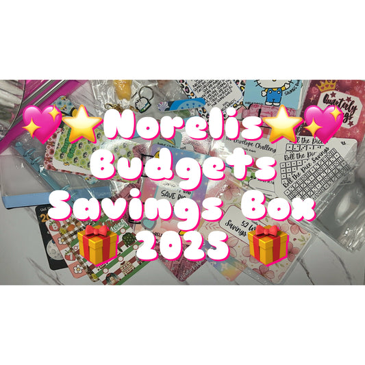 Norelis Budgets Savings Box 2025 - PRE ORDER NOW ships December 1st