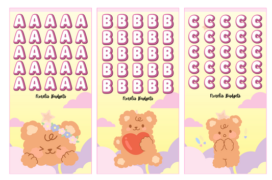 Teddy Bear Bucks- DIGITAL DOWNLOAD