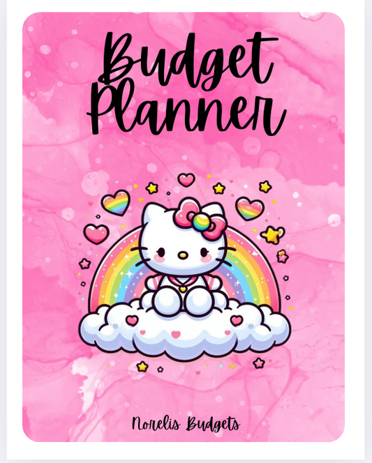 HK Budget Planner- DIGITAL DOWNLOAD