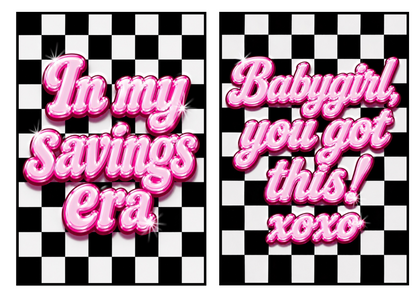 Pink Bubblegum Envelopes and  Dashboards- DIGITAL DOWNLOAD
