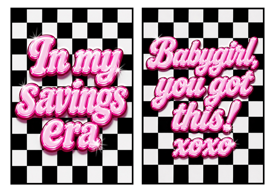 Pink Bubblegum Envelopes and  Dashboards- DIGITAL DOWNLOAD