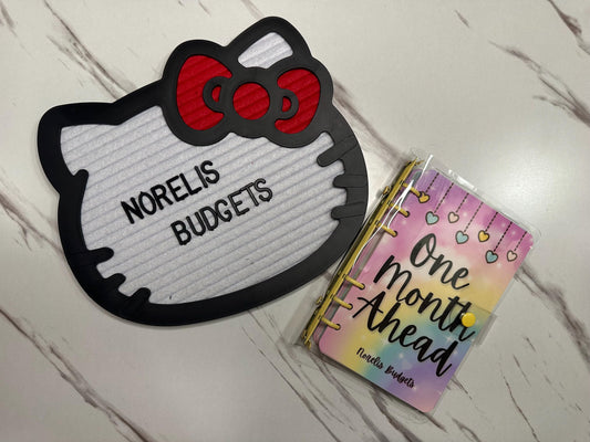 One Month Ahead Savings Book
