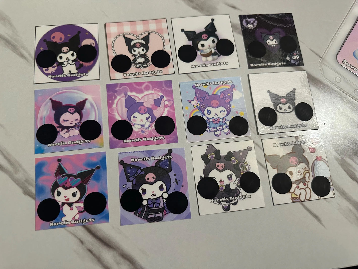 Kmi Mini Scratch Off Savings Challenge- Set of 12 mini scratch offs- Save 120