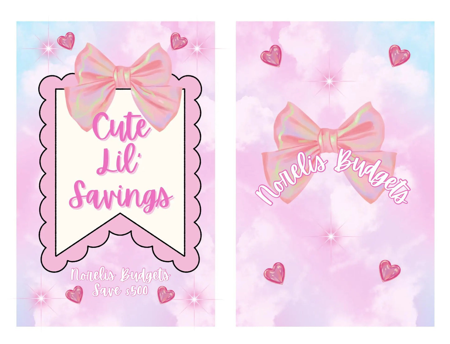 Cute Lil' Savings Book- DIGITAL DOWNLOAD